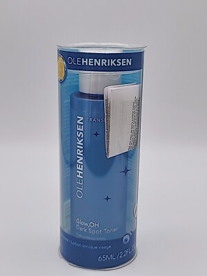OLE HENRIKSEN Glow2OH Dark Spot Toner 2.2 oz / 65 ml Travel Size NEW IN BOX