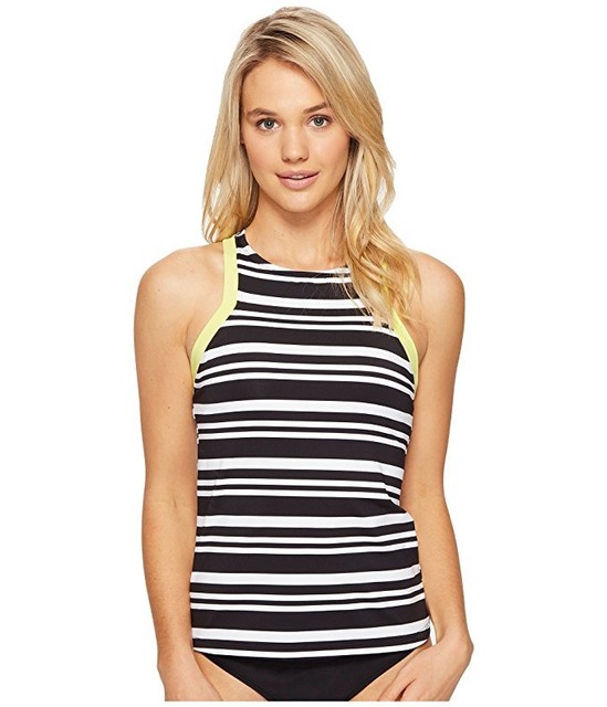 high neck racerback tankini