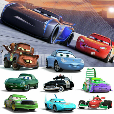 1:55 Disney Pixar Metall Diecast Car Movie McQueen Hick Auto Spielzeugauto Loose