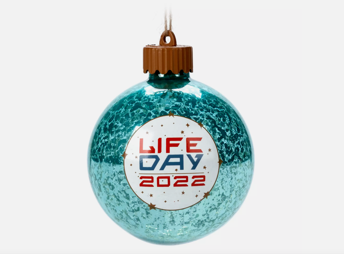 Disney Sketchbook スターウォーズ　オーナメント Disney Parks Sketchbook Star Wars Life Day 2022 Light Up Orb