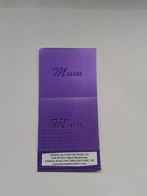 2 x mum word face paint stencils reusable many times  Mothers Day present gift