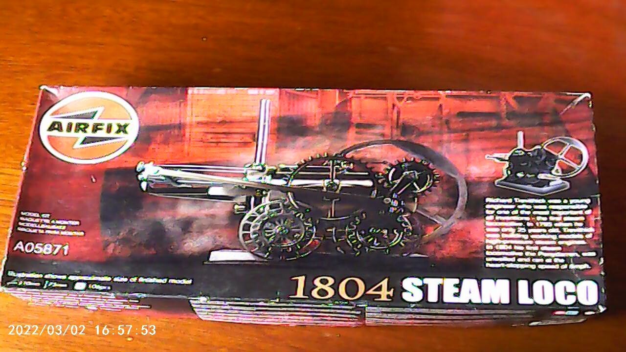 AIRFIX - A05871 - 1804 STEAM LOCO - SPRUES SEALED - MODEL KIT