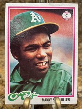 1978 Topps #658 Manny Sanguillen Oakland A's