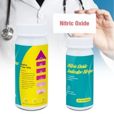 MERYDI-25pcs Nitric Oxide Indicator Strips Test Salivary Nitrite Levels