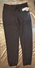 NWT Alfani Intimates Modal Blend Lounge Sleep Drawstring Pants Gray Size Small