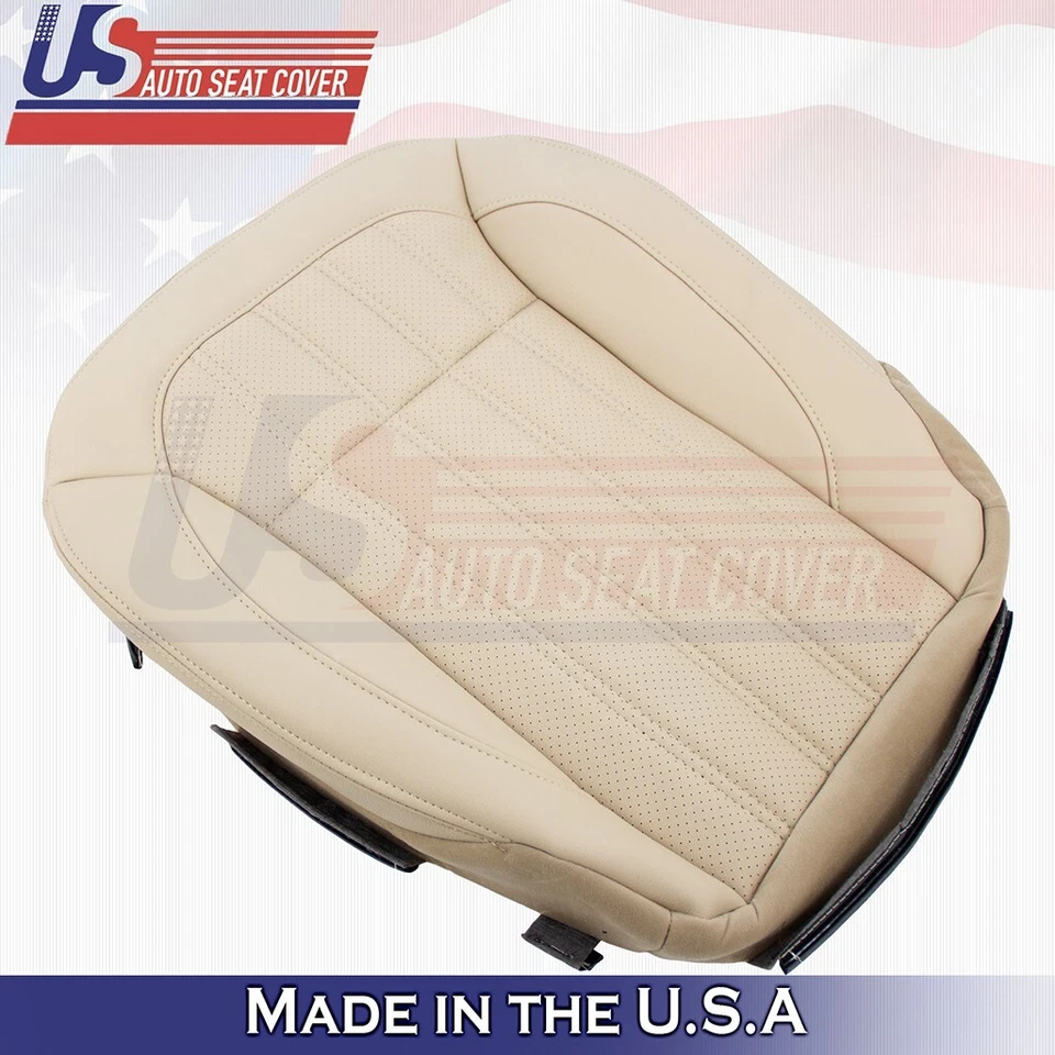 Cubierta inferior de cuero beige para Mercedes Benz GLE350 2016-2018 conductor pasajero Foto 2 de 4