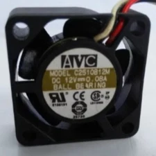 AVC C2510B12M 12V 0.08A 3-Wire Cooling Fan