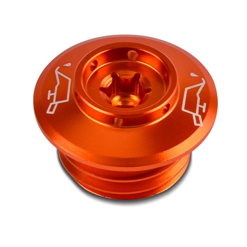 CNC For KTM 1290 Super Duke GT/R 2016-2022 Billet Engine Oil Filler Plug Cap - Foto 5 di 5