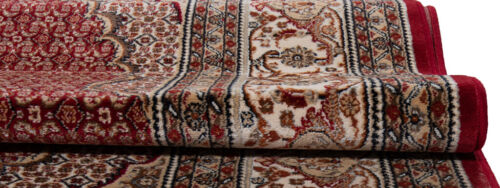 Tabriz Medallón Machine Woven Rug Persian Various Sizes - Rug, Carpet, Red - Picture 17 of 35