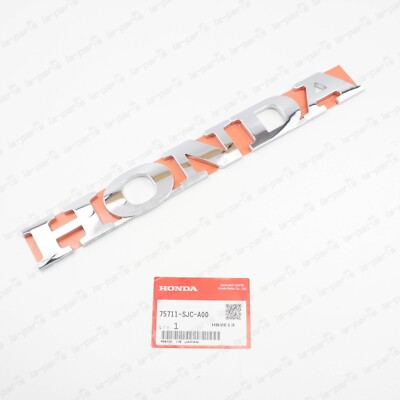 NEW GENUINE 06-14 HONDA RIDGELINE REAR EMBLEM TAILGATE BADGE 75711-SJC ...