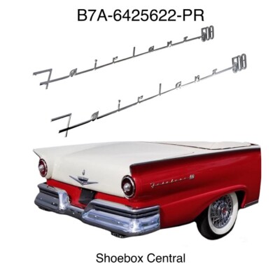 Ford Fairlane 500 ビンテージ当時物ブリキカー ネジ巻き前進 s-l400.jpg