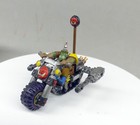 Warhammer 40k, Ork, oop, boy painted shoota warbike bike biker moto motard