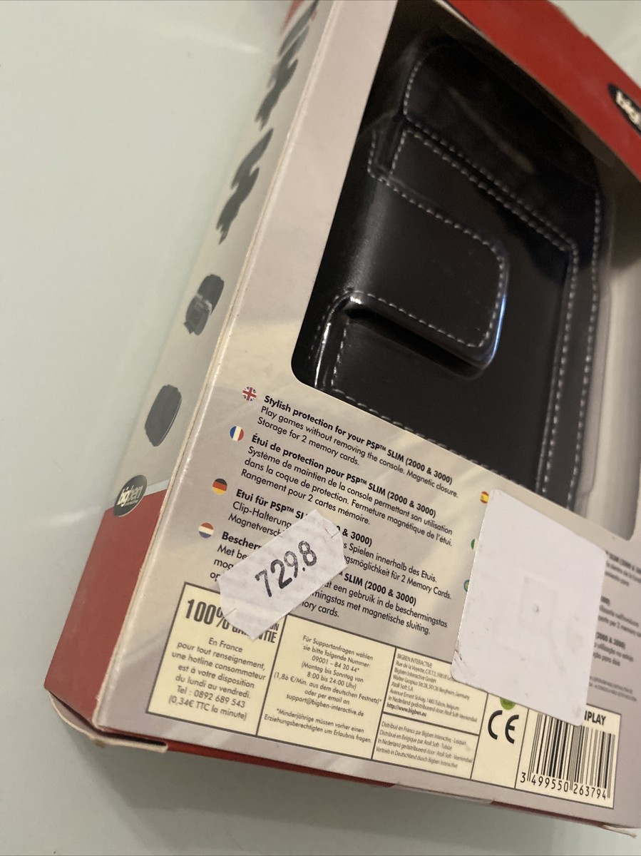 PSPケース Amazon | PSP用本革ケース (PSP-2000/3000用) SZC-GP03BK