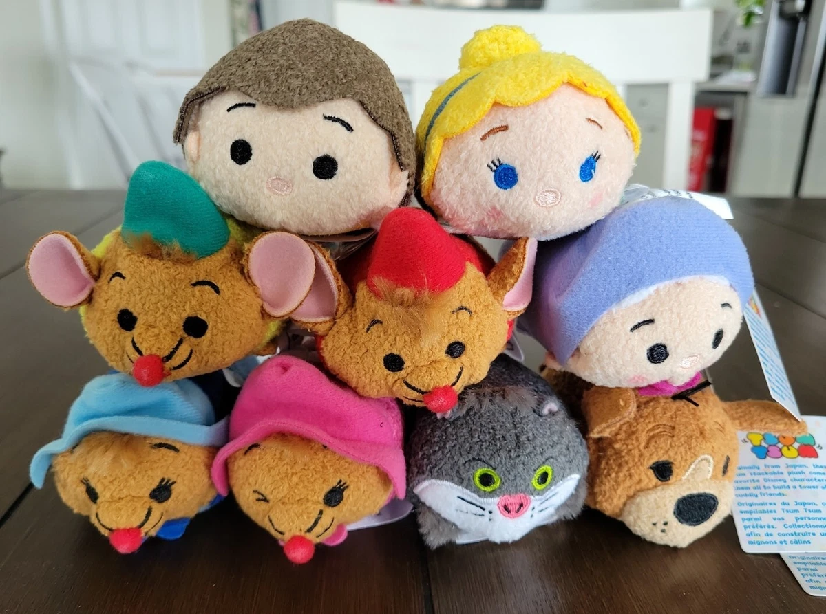 Disney Cinderella Tsum Tsum Mini Plush Complete Set of 9 Target