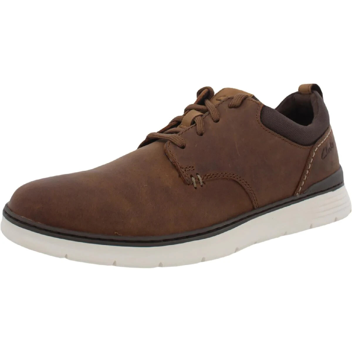 Clarks Brantin Men‎ 12 Leather Oxford Shoe Brown Comfort Dress Casual Loafer Clarks Brantin Oxford - Free Shipping | DSW main image 2