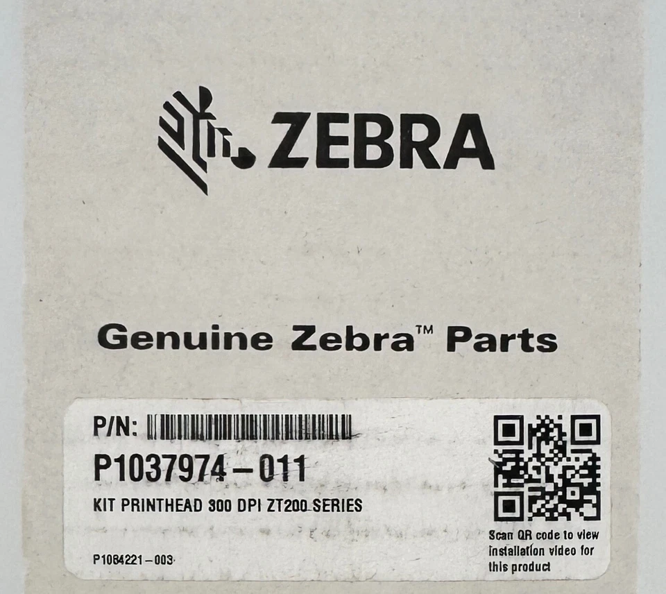 Druckkopf 300 dpi für Zebra-Etikettendrucker - P1037974-011 - gebraucht - Bild 3 von 3
