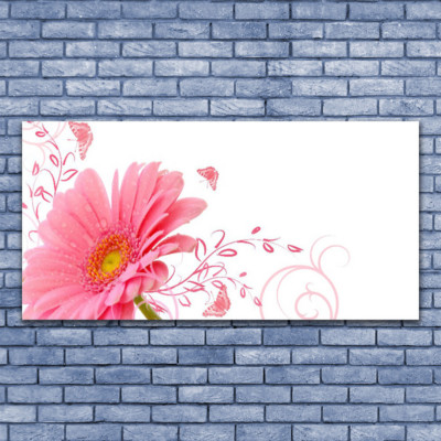 Acrylglasbilder Wandbilder Druck 140x70 Blume Pflanzen