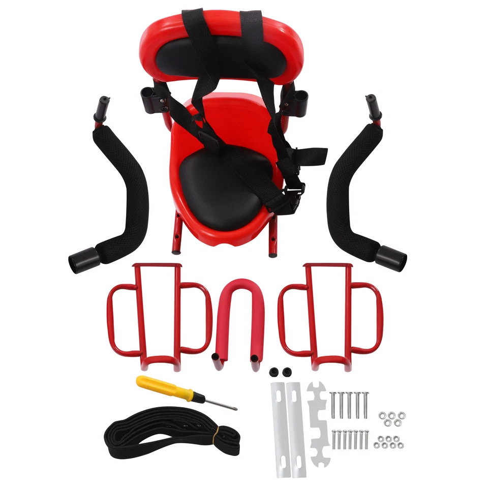 Rear Child Bike Seat Baby Kids Bicycle Chair Carrier Safety Toddler Back Seat - Image 4 of 4