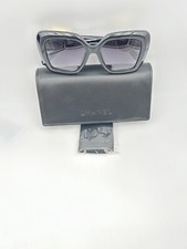 Chanel Sunglasses New 5518-A 622/S6 Polarized Black Gold Gray Heart mirror 54