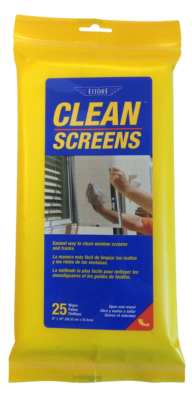 Clean Screens, 25 Wipes Per Pack
