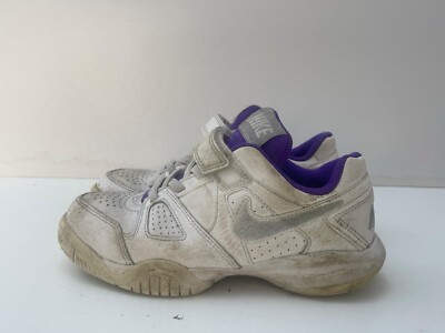 Seltene Original Nike Sneaker Tennis Turnschuhe Größe UK 13 EU 31,5 City Court - B39