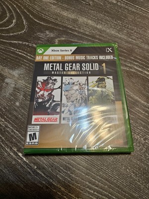 Metal Gear Solid Master Collection Vol. 1 Xbox Series X DAY ONE W/ BONUS NEW