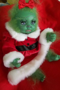 grinch baby reborn
