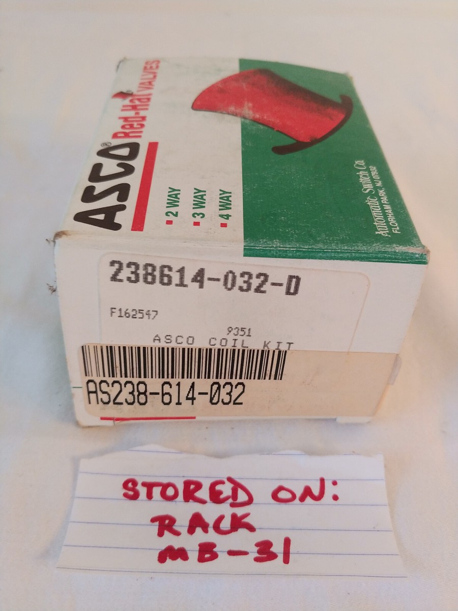 ASCO 238614-032-D SOLENOID COIL AS238-614-032 | eBay