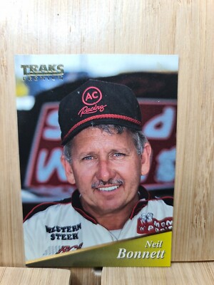 NEIL BONNETT  1994 Trax Premium Winston Cup #29 Trading Card  FREE POST