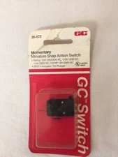 GC Electronics Miniature Micro Momentary Switch 35-872 10A 250VAC SPST