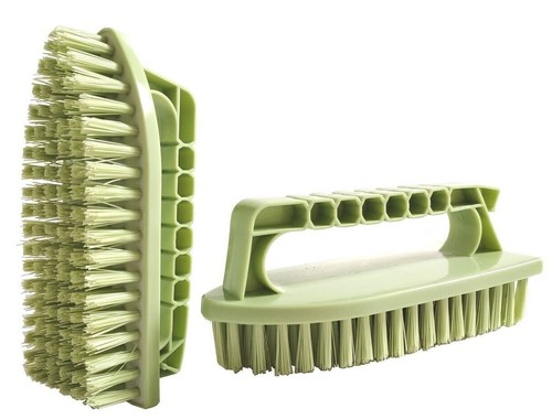 2 Pcs Multi Purpose Heavy Duty Utility Kitchen Bathroom Cleaning Scrub Brush - Picture 4 of 5