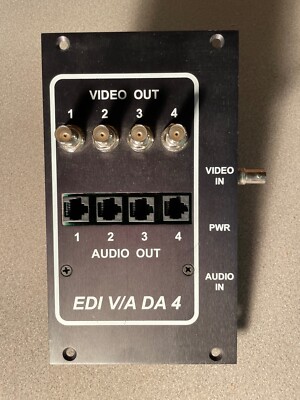 EDI V/A DA 4 Video/Audio Panel