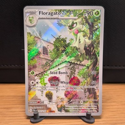 Floragato - 197/193 SV02: Paldea Evolved Grass NM Pokémon Karte