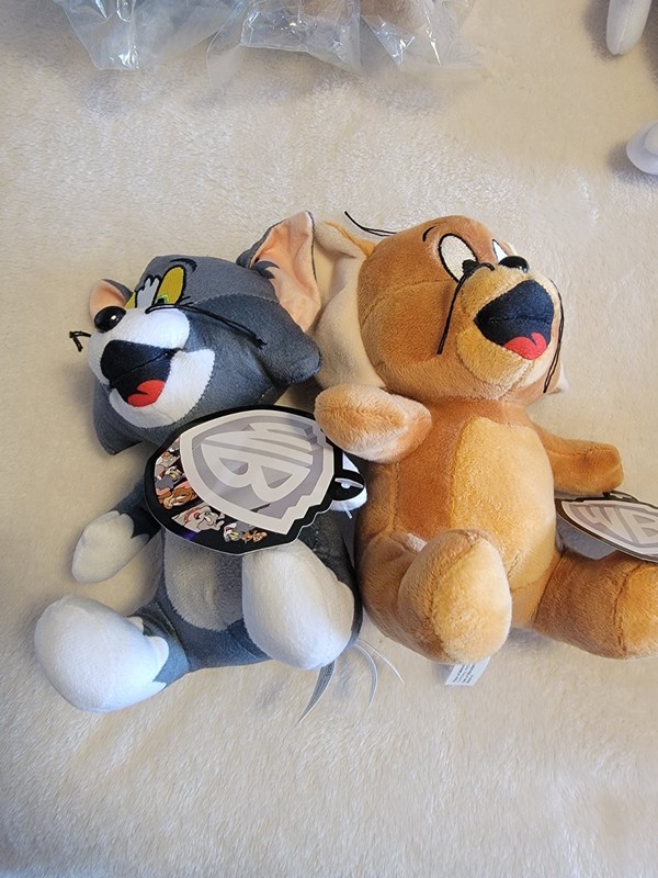Warner Brothers Tom and Jerry Plushes