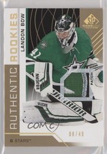 2018 Upper Deck SP Game Used Gold Spectrum Premium Material 8/49 Landon Bow 4re