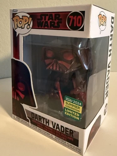 Funko Pop! Exclusive Star Wars Red Darth Vader #710 Figure Summer 2024 Edition