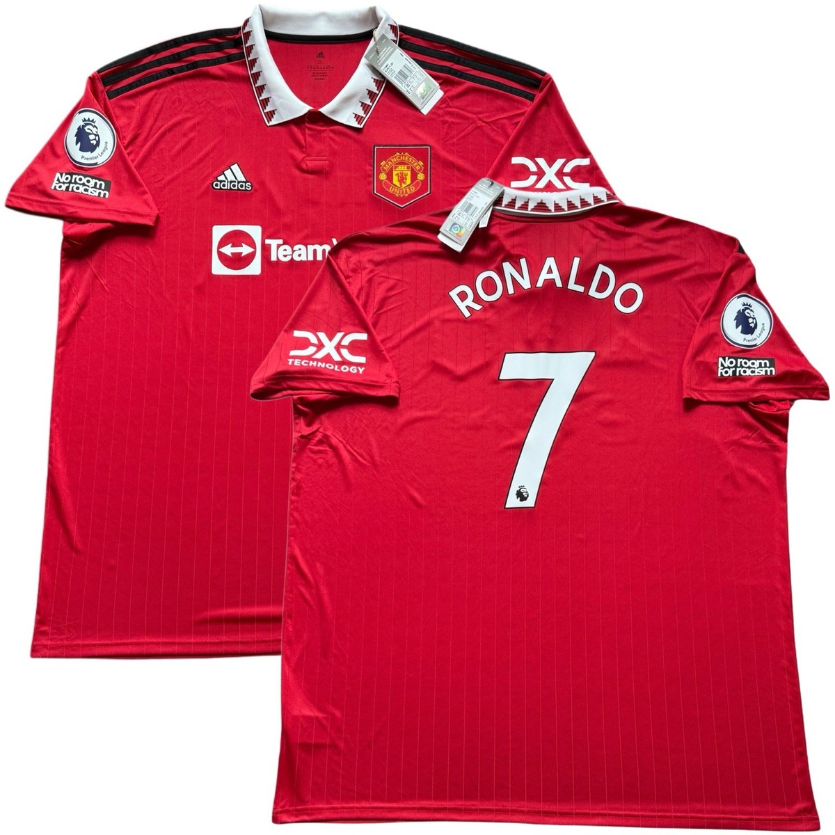 2022/23 Manchester United Home Jersey #7 Ronaldo 3XL adidas