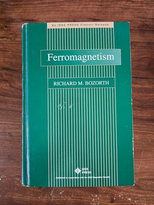 Ferromagnetism by Richard M. Bozorth (Good Condition)