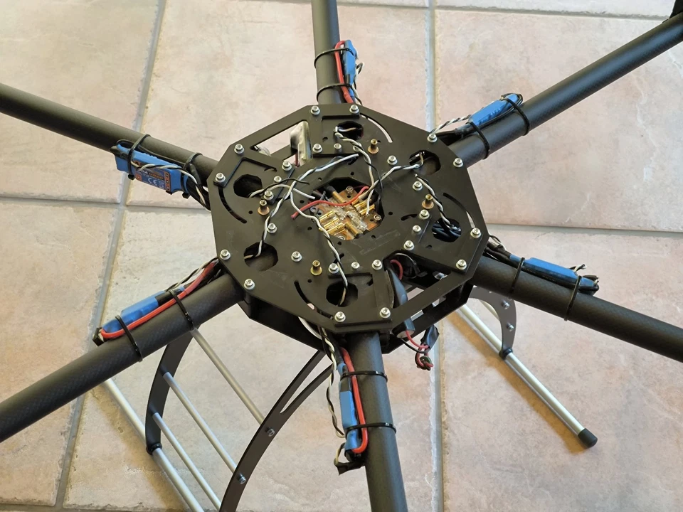 Faltbarer Hexacopter CFK T-Motor Modellflug Drohne Quadrocopter Kamera-Drohne - Bild 4 von 4