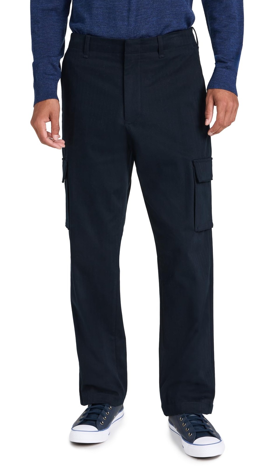 Vince Mens Herringbone Cargo Pant Coastal 33 47190₽