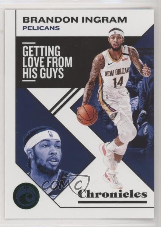 2019-20 Panini Chronicles Green Brandon Ingram #47 0q0m