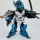 Vintage 1995 TMNT Metal Mutants Leonardo Action Figure Dragon