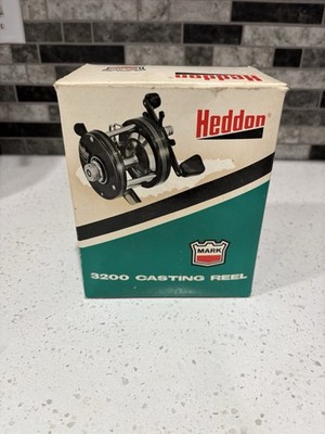 Vintage Heddon Mark IV Model 3200 Bait Casting Fishing Reel | eBay