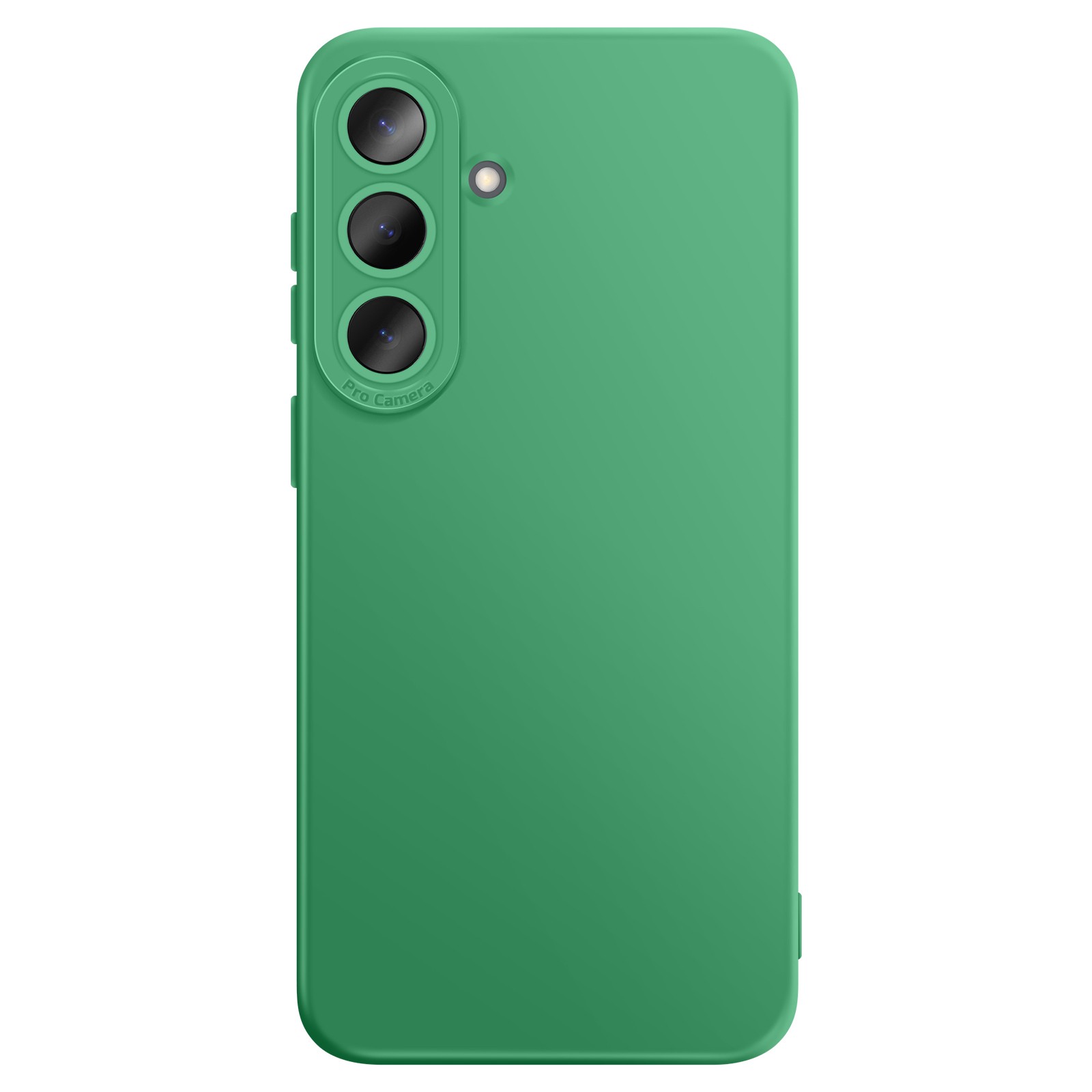 Coque silicone Galaxy S26 protection caméra Avizar housse verte antichoc