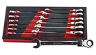 13pc Flexi Ratchet Spanner/Wrench Set 8-21mm - Britool Hallmark