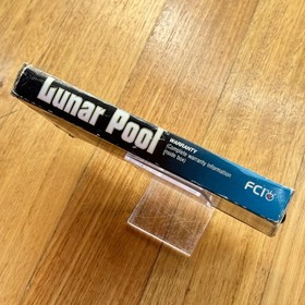 Lunar Pool NES Nintendo Entertainment System Boxes Game & Manual PAL