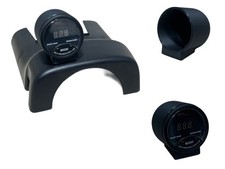 Universal Gauge Pod Mount 52mm Steering Column Dash Cluster Black