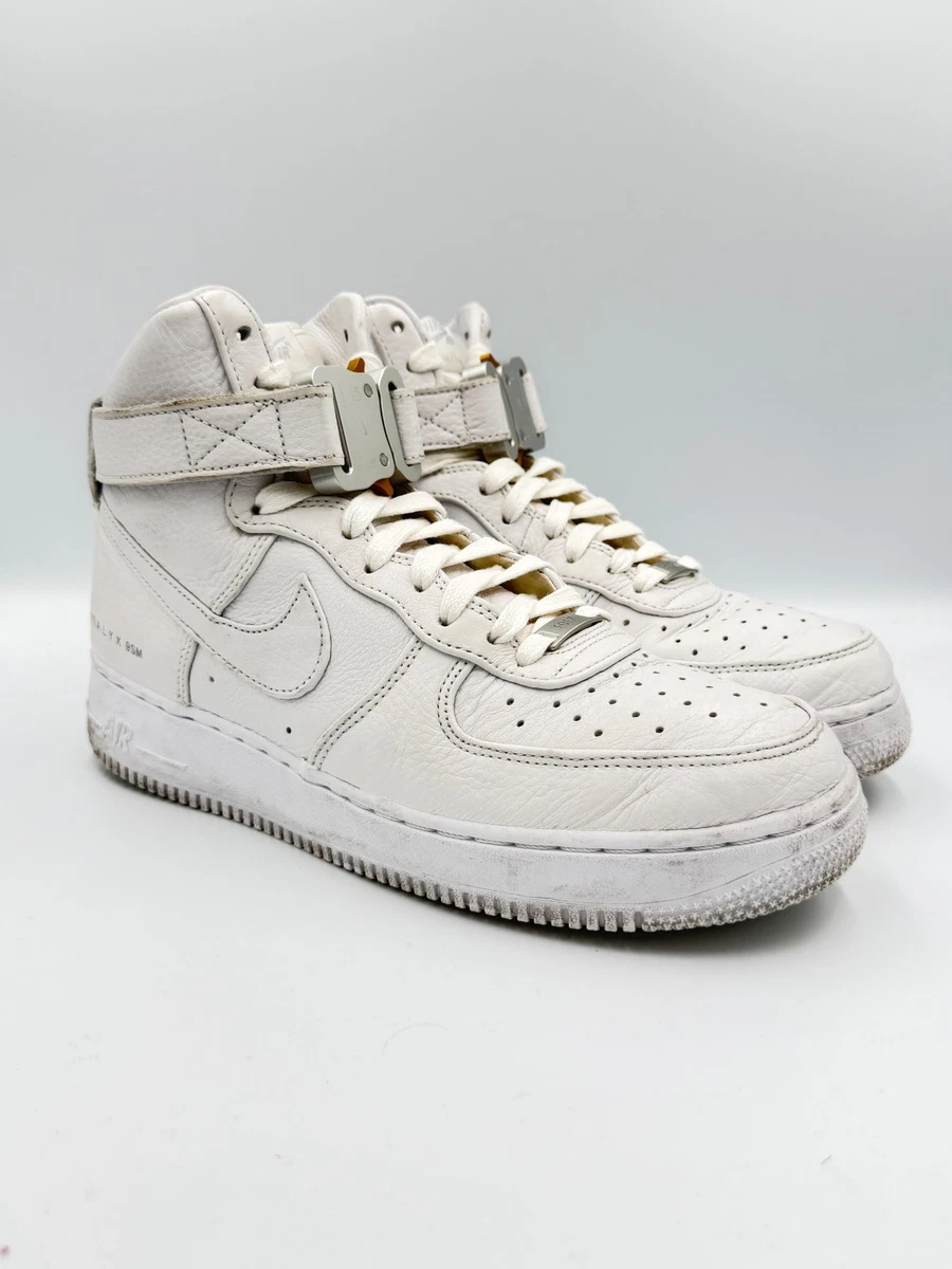 Nike 1017 ALYX 9SM x Air Force 1 High Triple White for Sale