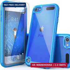for iPod Touch 7th Generation Case,2 in 1 Shockproof iPod Case with 2 HD Screen
