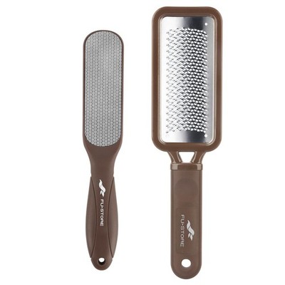 Fu Store 2 Pack Foot Files Callus Remover 1 Count (Pack of 2), Brown